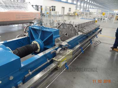 自动拉板铝合金压滤机