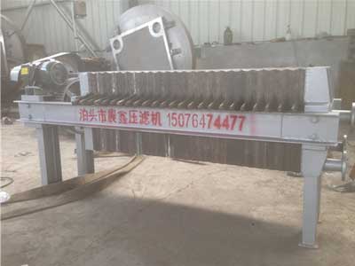 电动机械压滤机