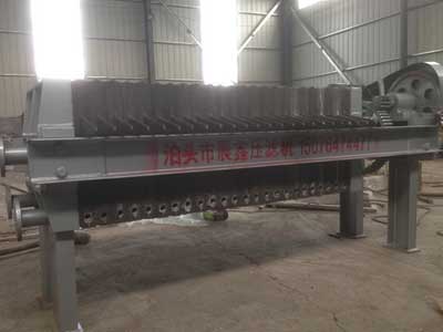 球墨铸铁厢式压滤机