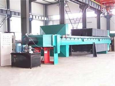 橡胶板框压滤机