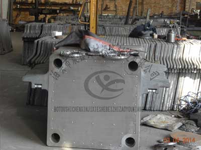 铸钢压滤机滤板滤框